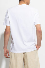 Versace White T-Shirt With Logo - Men - Piano Luigi