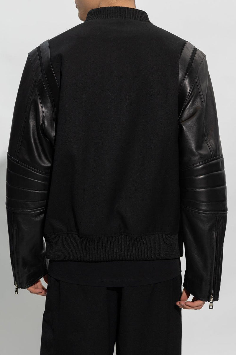 Balmain Black Bomber Jacket - Men - Piano Luigi