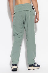 Stone Island Green Trousers With Logo - Men - Piano Luigi