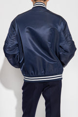 Versace Navy Blue Bomber Jacket - Men - Piano Luigi