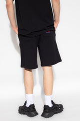 Balmain Black Embroidered Shorts - Men - Piano Luigi