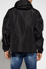 Dsquared2 Black Jacket With Logo - Men - Piano Luigi