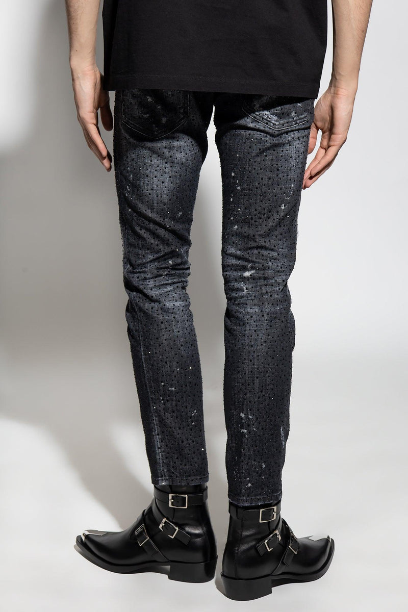 Dsquared2 Grey ‘Skater’ Jeans - Men - Piano Luigi