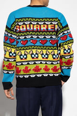 Dsquared2 Multicolour Wool Sweater - Men - Piano Luigi