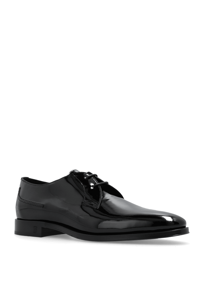 Burberry Black Leather Shoes - Men - Piano Luigi