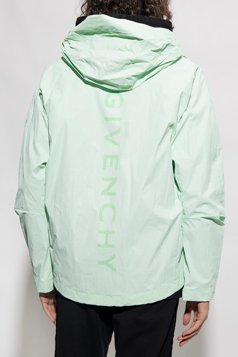 Givenchy Green Jacket With Logo - Men - Piano Luigi