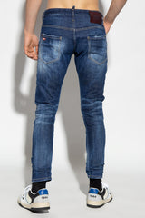 Dsquared2 Navy Blue ‘Sexy Twist’ Jeans - Men - Piano Luigi