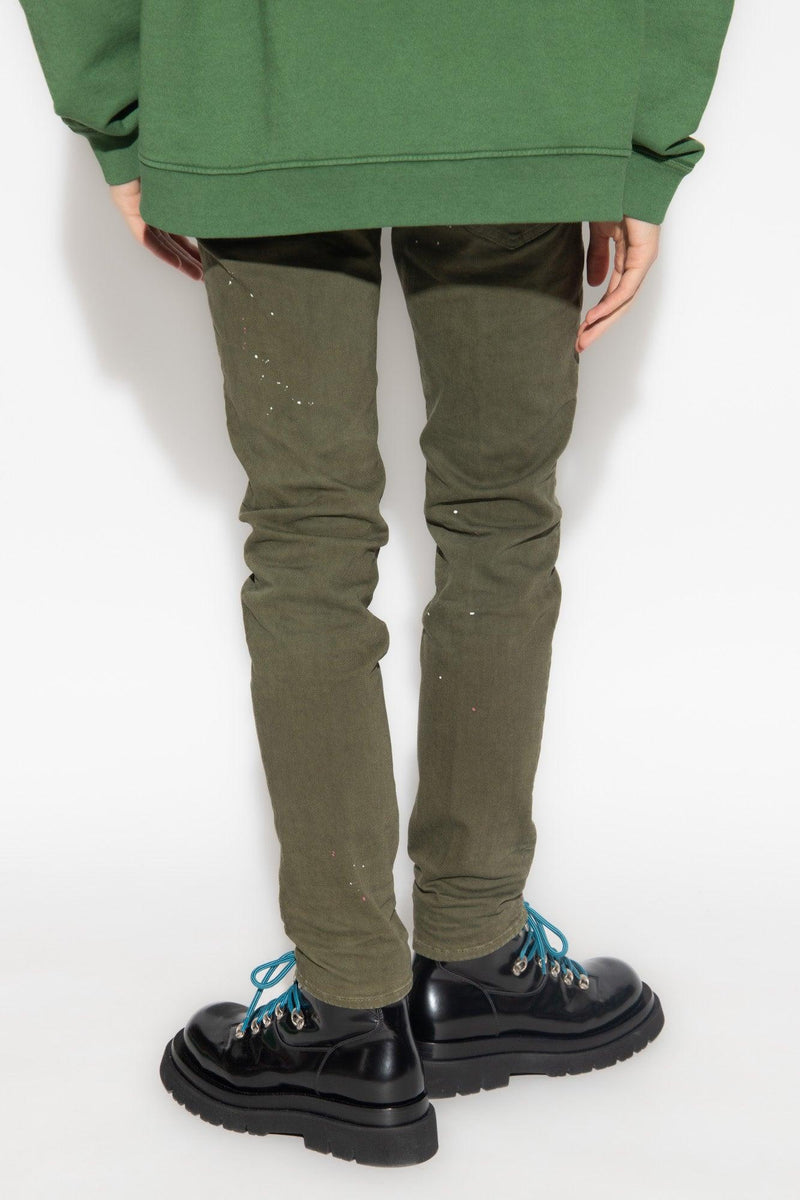 Dsquared2 Green Slim-Fit Jeans - Men - Piano Luigi