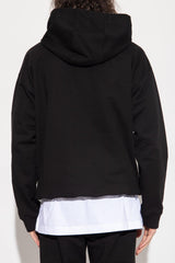 Versace Black Hoodie With Logo - Men - Piano Luigi