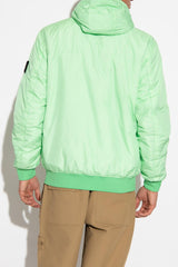 Stone Island Green Insulated Jacket With Logo - Men - Piano Luigi