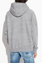 Dsquared2 Grey Hoodie With Logo - Men - Piano Luigi