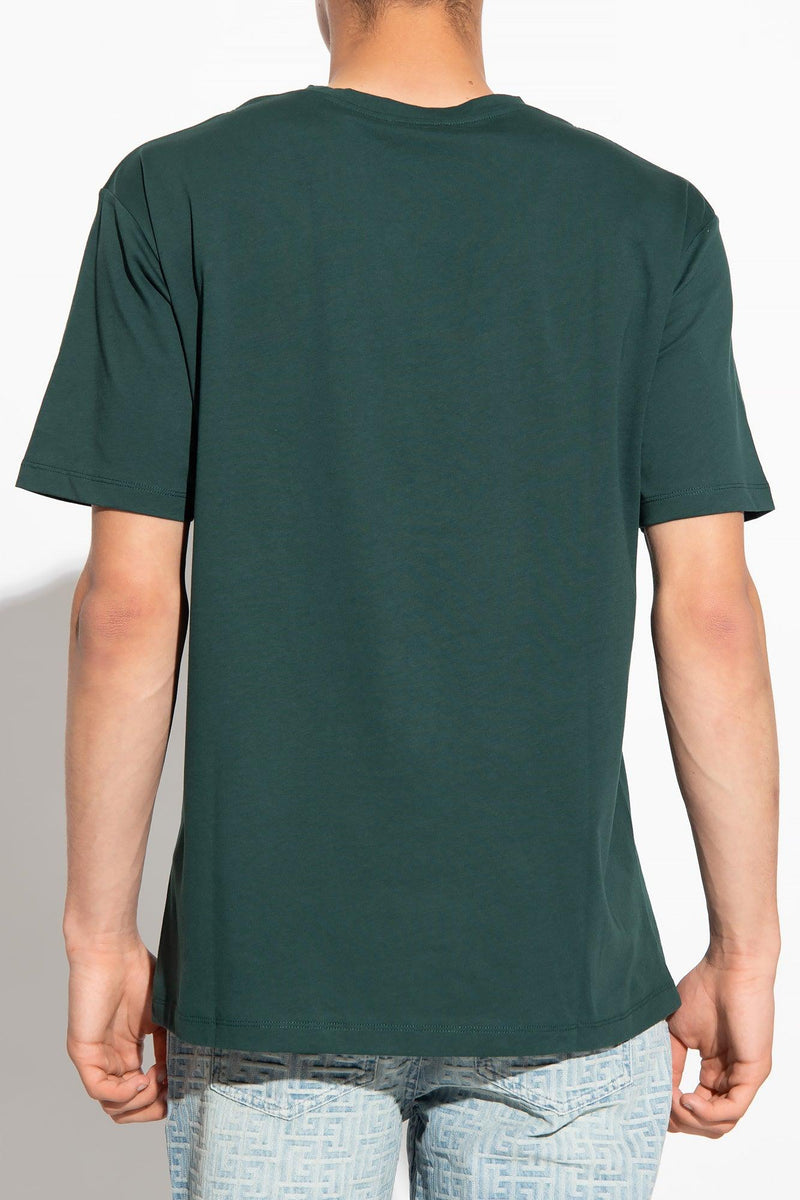 Balmain Green Printed T-Shirt - Men - Piano Luigi