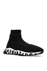 Balenciaga Black ‘Speed’ Sneakers - Men - Piano Luigi