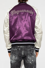 Dsquared2 Purple Bomber Jacket - Men - Piano Luigi