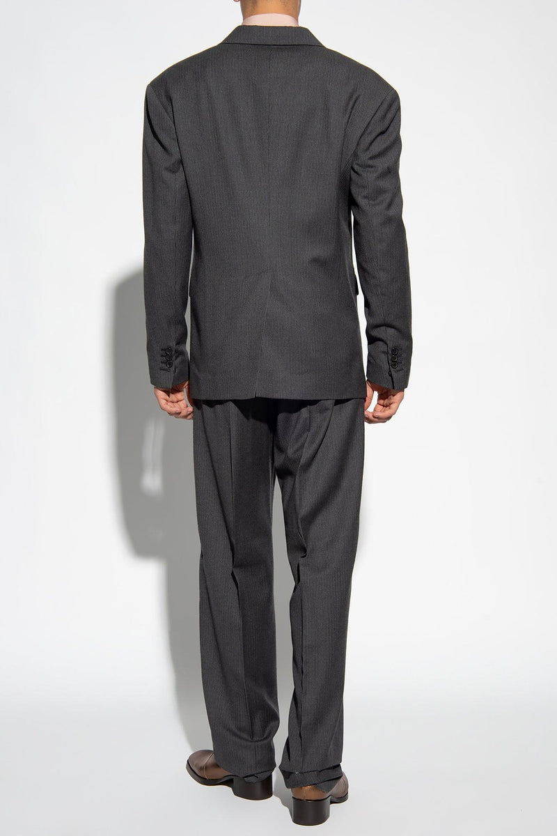 Dsquared2 Grey Wool Suit - Men - Piano Luigi