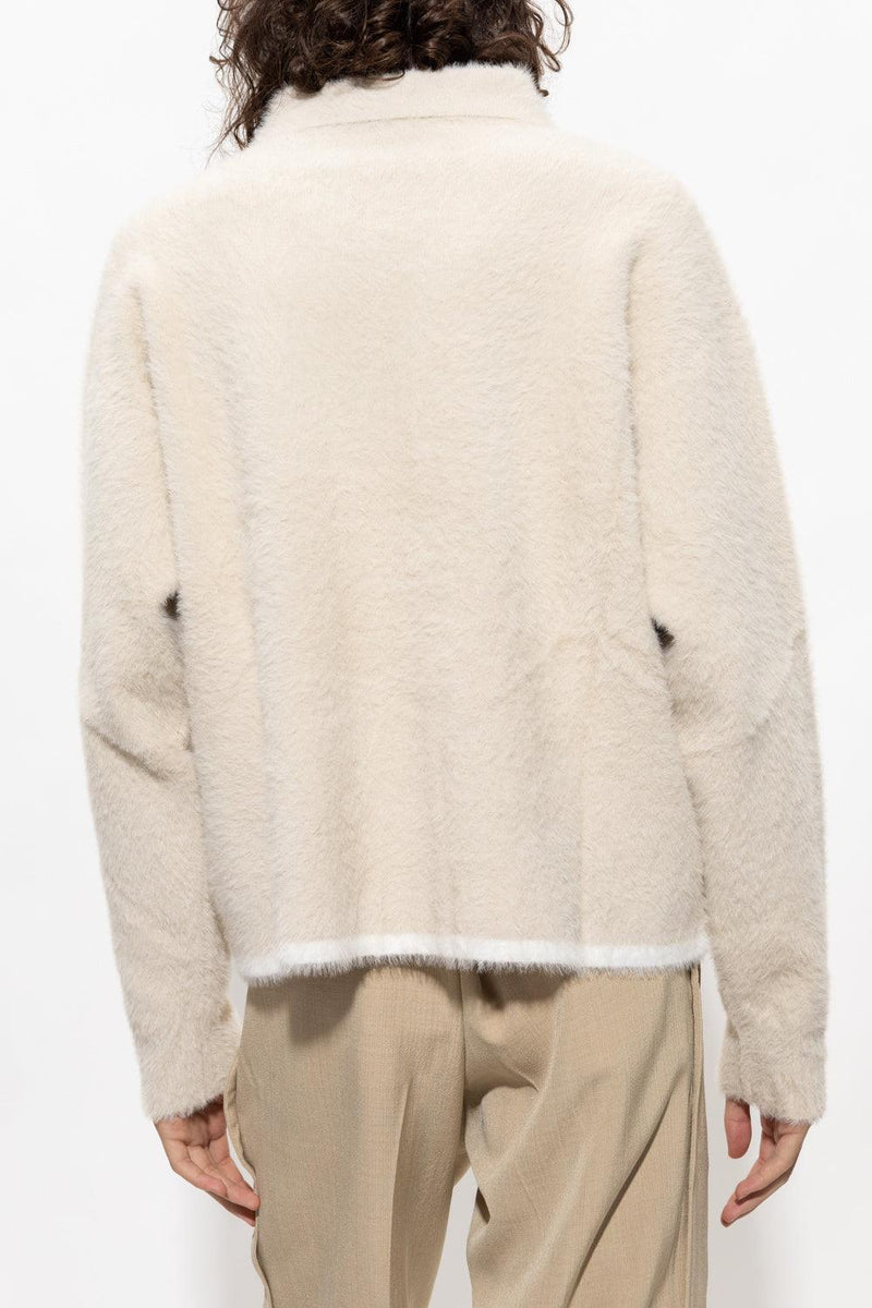 Jacquemus Cream ‘Neve’ Sweater - Men - Piano Luigi