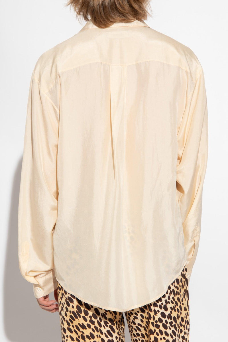 Dsquared2 Cream Silk Shirt - Men - Piano Luigi