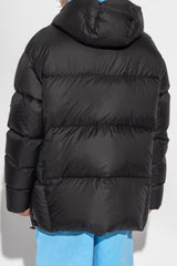 Dsquared2 Black Hooded Down Jacket - Men - Piano Luigi