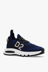 Dsquared2 Navy Blue ‘Runds2’ Sneakers - Men - Piano Luigi