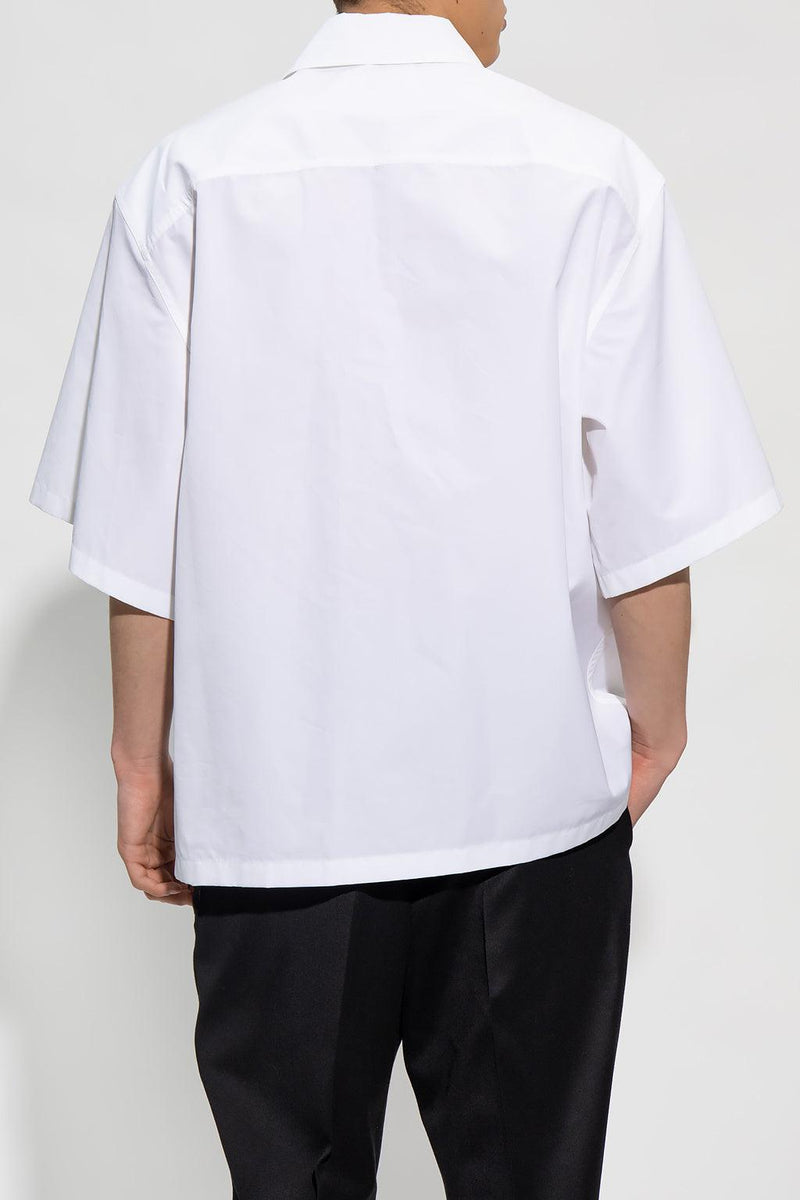 Off-White White Shirt With Logo - Men - Piano Luigi