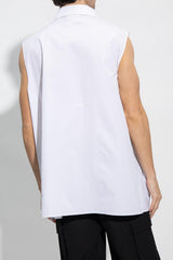 Givenchy White Sleeveless Shirt - Men - Piano Luigi