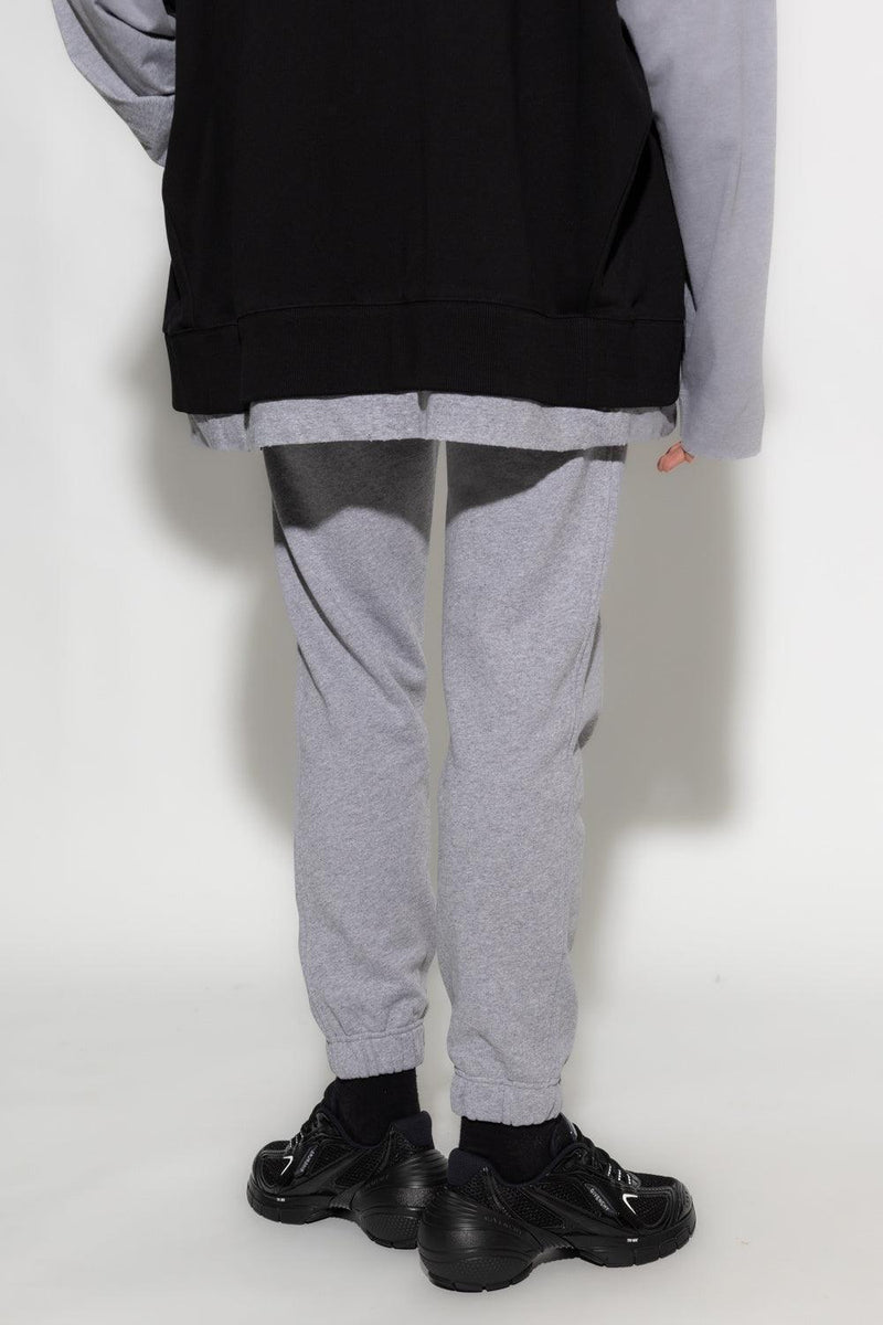 Givenchy Grey Sweatpants With Logo - Men - Piano Luigi