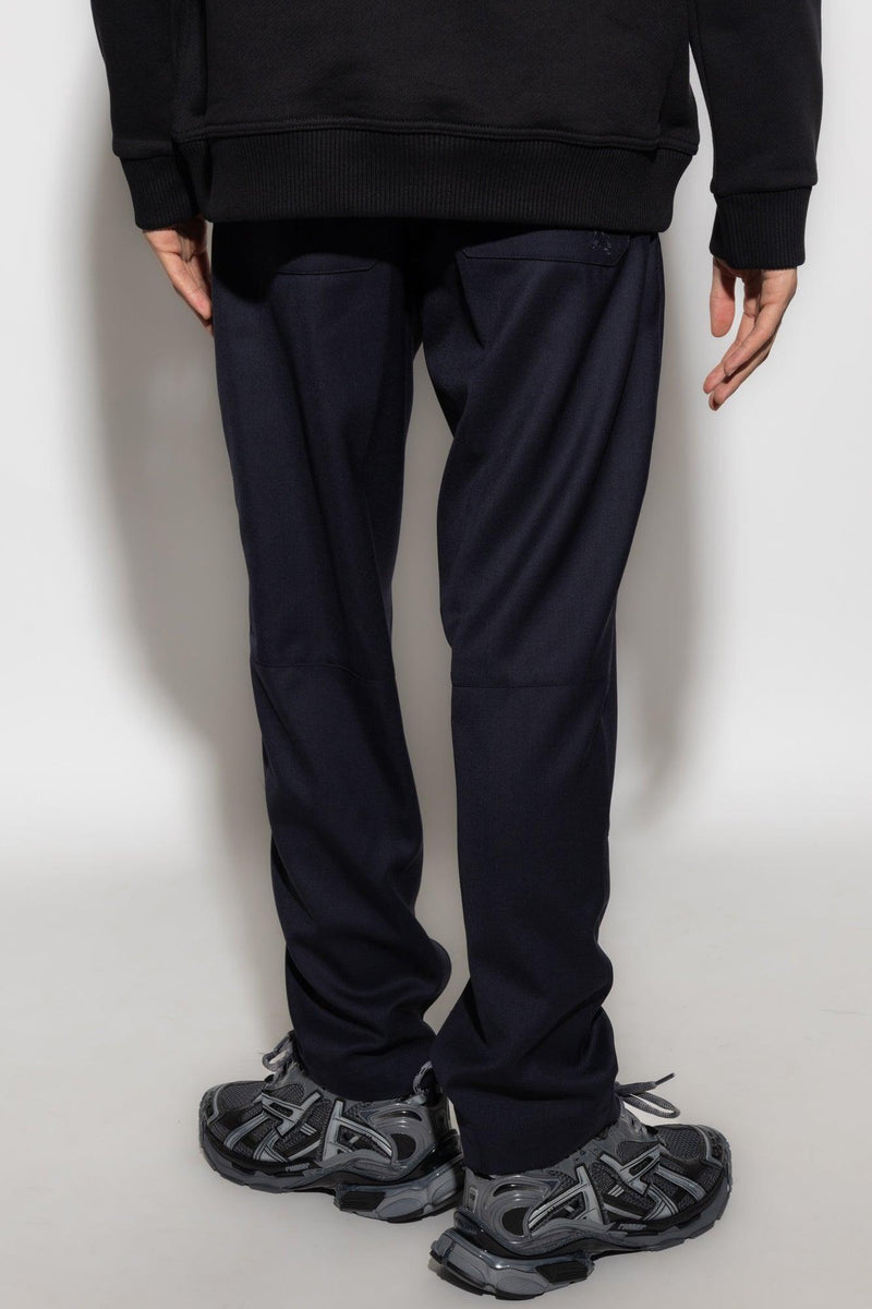 Burberry Navy Blue ‘Robert’ Pleat-Front Trousers - Men - Piano Luigi