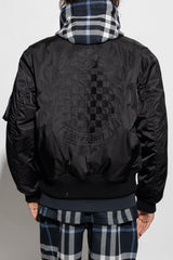 Burberry Black ‘Graves’ Bomber Jacket - Men - Piano Luigi