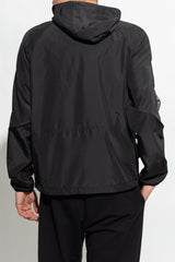 Versace Black Hooded Jacket - Men - Piano Luigi