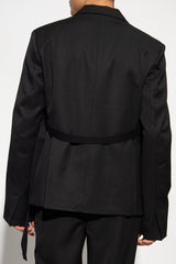 Jacquemus Black ‘Piccinni’ Single-Breasted Blazer - Men - Piano Luigi