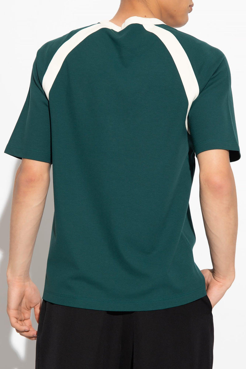 Balmain Green Printed T-Shirt - Men - Piano Luigi