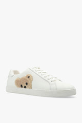 Palm Angels White Sneakers With Logo - Men - Piano Luigi