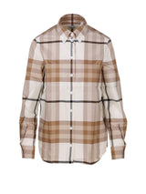 Burberry Checked Long-sleeved Shirt - Women - Piano Luigi