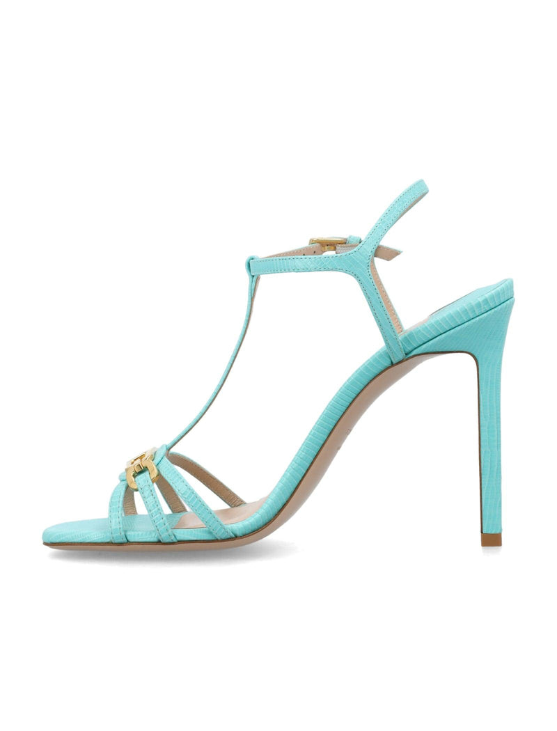 Tom Ford Stamped Lizard Leather Whitney Sandal - Women - Piano Luigi