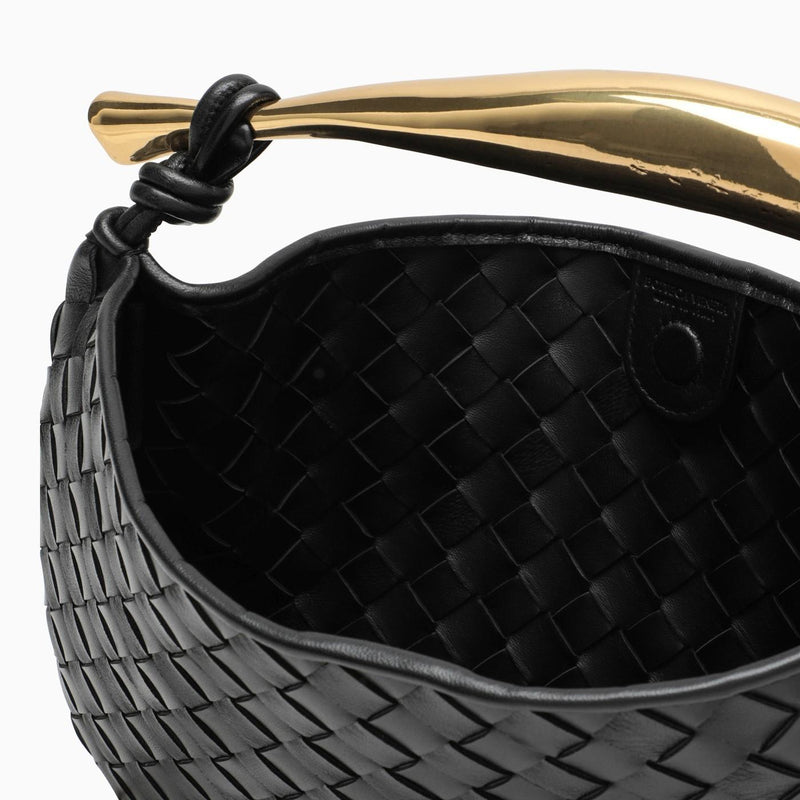 Bottega Veneta Black Woven Sardine Bag - Women - Piano Luigi