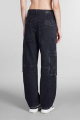 AMIRI Jeans In Black Cotton - Women - Piano Luigi