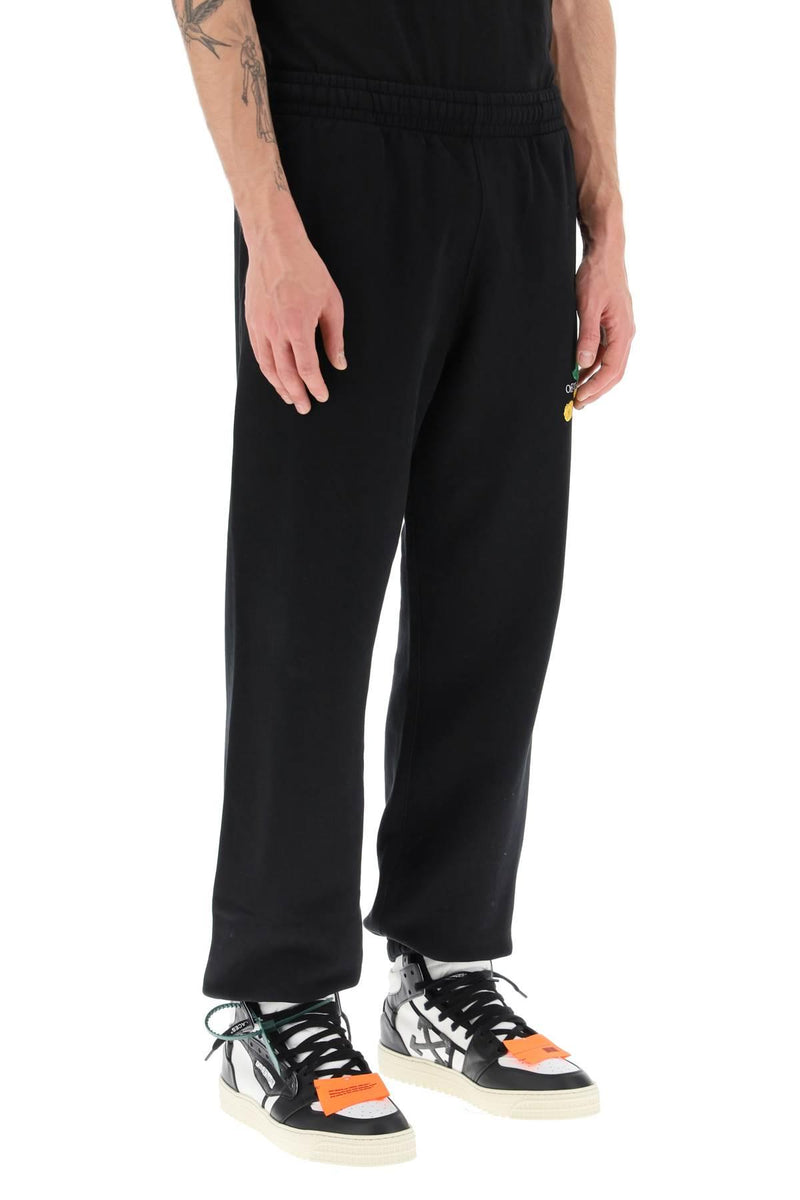 Off-White Brush Arr Sweatpants - Men - Piano Luigi