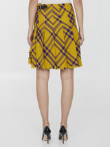 Burberry Check Wool Kilt - Women - Piano Luigi