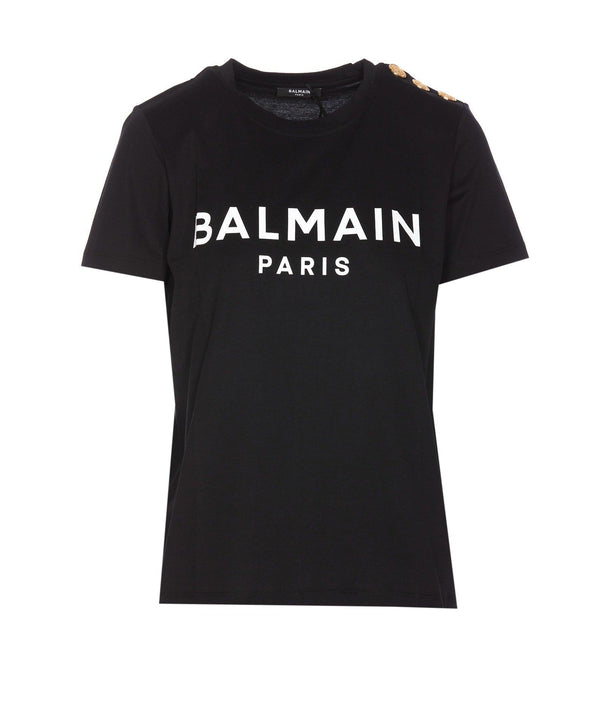 Balmain Ecosustainable Logo T-shirt - Women - Piano Luigi