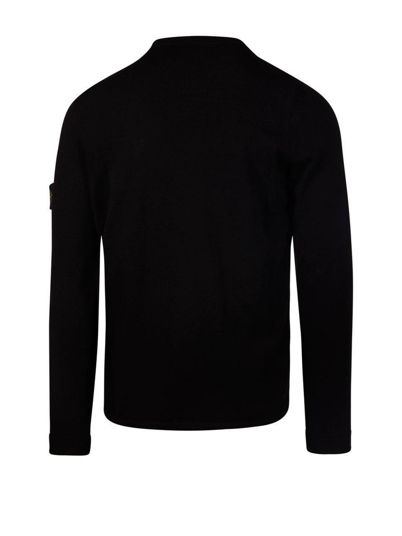 Stone Island Compass Patch Crewneck Sweatshirt - Men - Piano Luigi