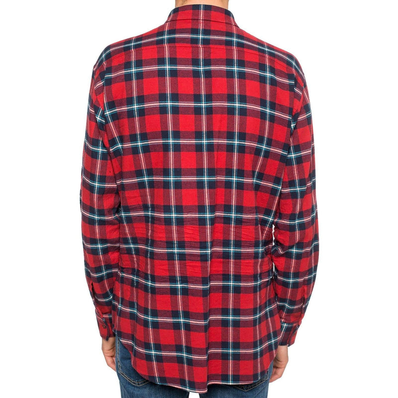 Dsquared2 Plaid Flannel Shirt - Men - Piano Luigi