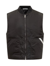 Palm Angels Sleeveless Jacket - Men - Piano Luigi