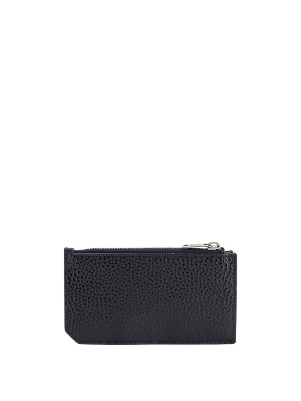 Saint Laurent Tiny Cassandre Card Holder - Men - Piano Luigi