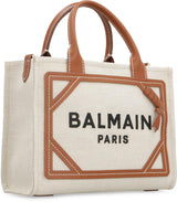 Balmain Small B-army Canvas Tote - Women - Piano Luigi