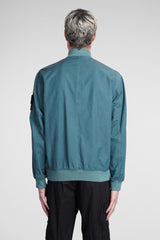 Stone Island Casual Jacket In Green Cotton - Men - Piano Luigi