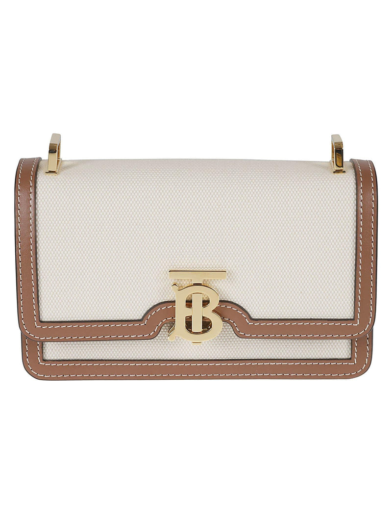 Burberry Tb Plaque Flap Shoulder Bag - Women - Piano Luigi