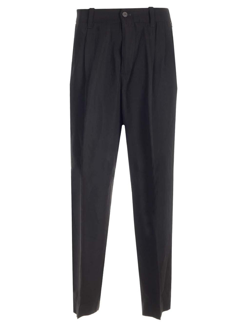 Golden Goose Black Wool Jogging Trousers - Men - Piano Luigi