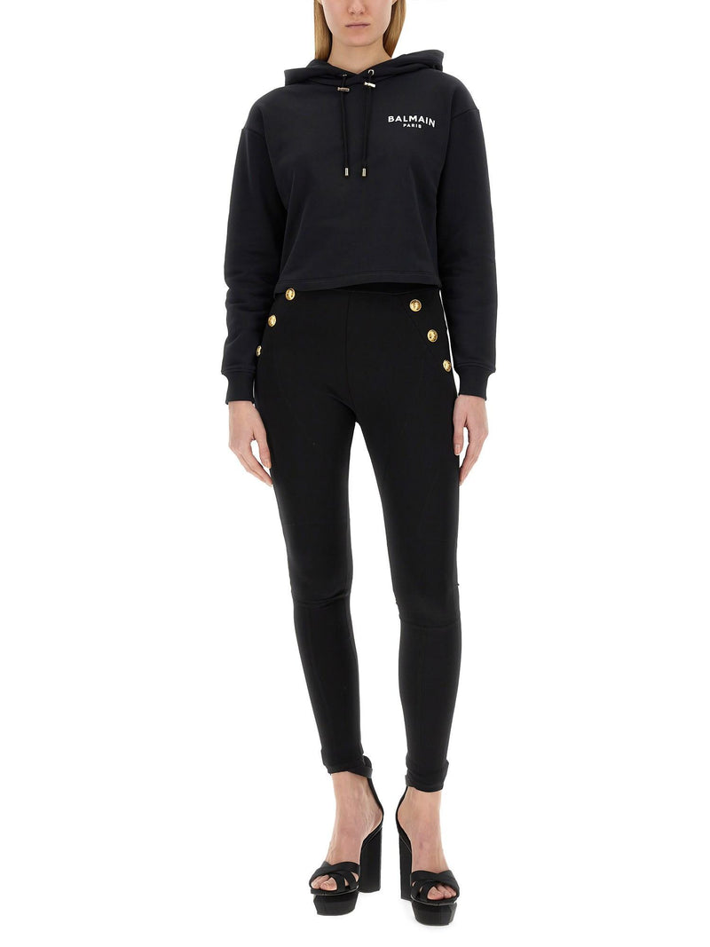 Balmain Hoodie - Women - Piano Luigi