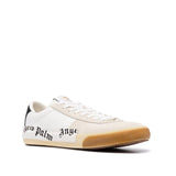 Palm Angels Leather Logo Sneakers - Men - Piano Luigi