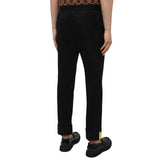 Versace Cotton Gabardine Trousers - Men - Piano Luigi